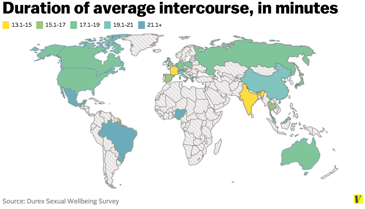 6 maps and charts that explain sex around the world - Vox