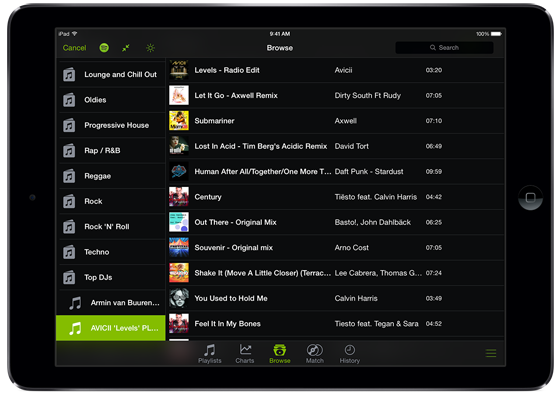 Best dj mixer app for spotify playlists