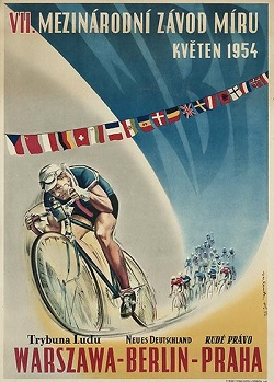 The Race Against The Stasi, by Herbie Sykes – Peace Race poster
