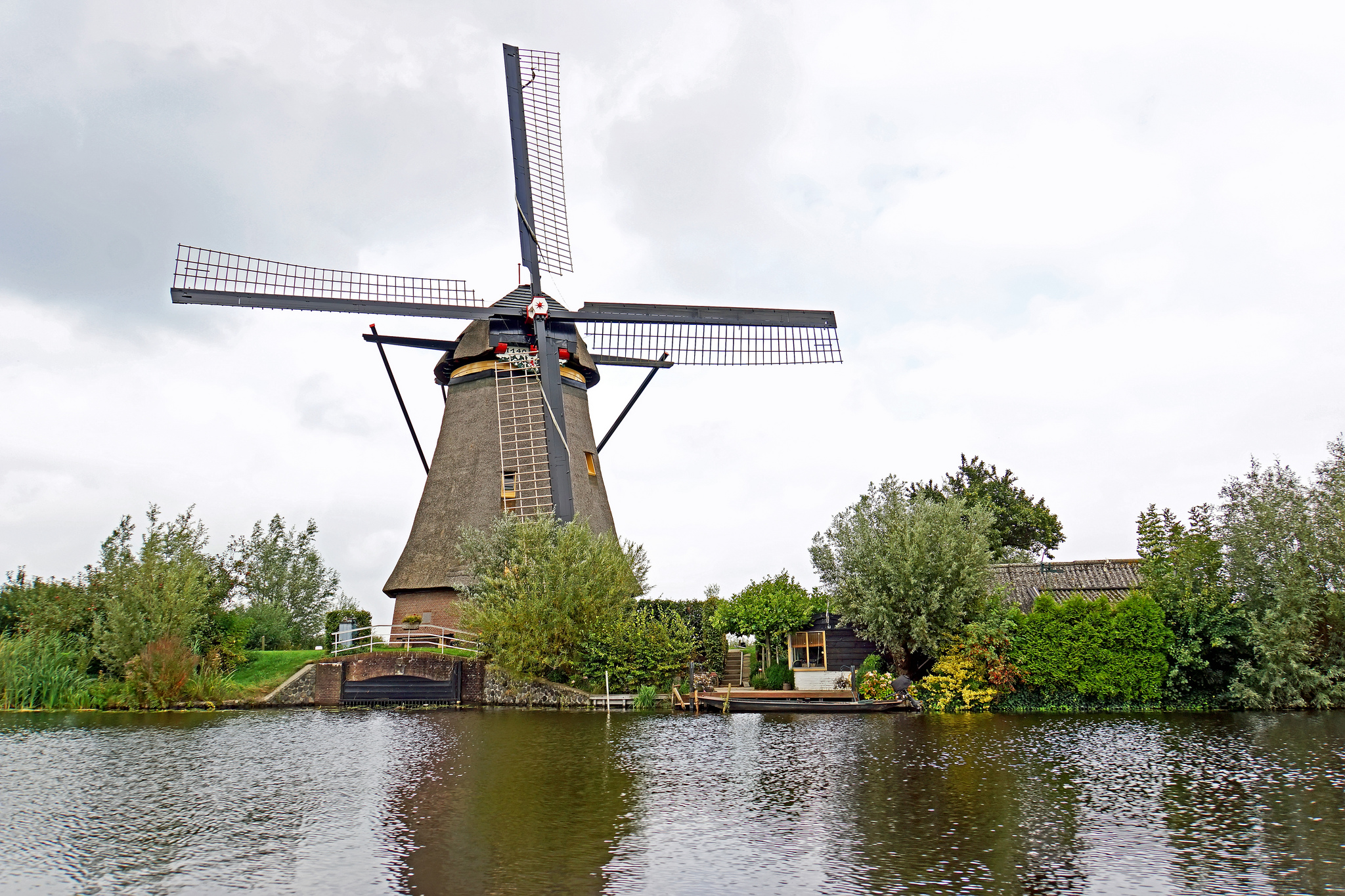 Нидерланды ветряная мельница
