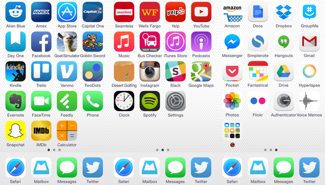 My iOS 8 apps (ross)