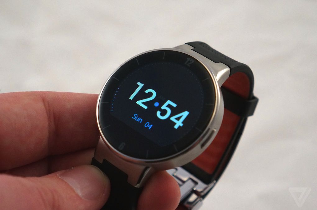Alcatel's new smartwatch is a cheaper Moto 360 that works ...