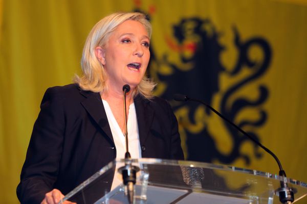 Marine Le Pen, whose first name has an 