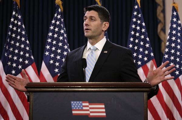 Paul Ryan delivers his great big speech amounting to nothing.