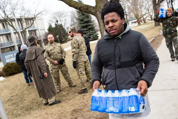 Flint residents had to wait months for the state to acknowledge their concerns. But they'd already made sure their employees had clean water to drink.        