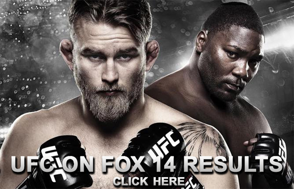 UFC on FOX 14 Results