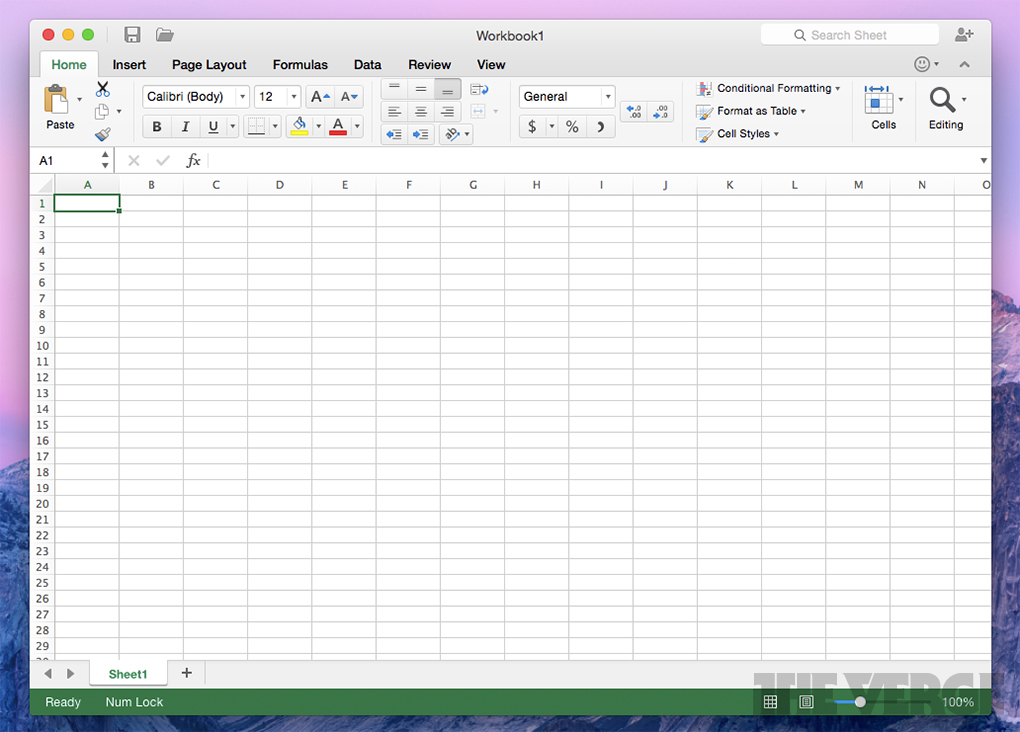 Excel 2016 for Mac